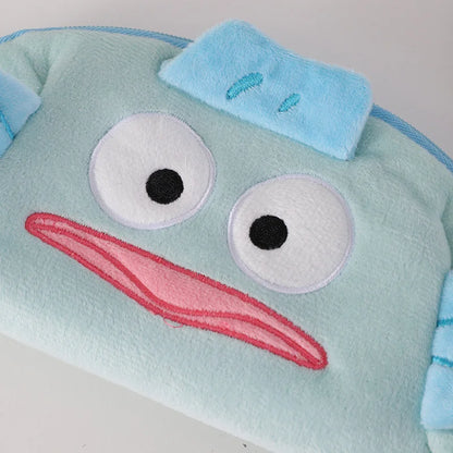 Niedliche Cartoon-Bleistifttasche aus Plüsch, große Kapazität, Bleistifttasche, Aufbewahrung, Kosmetiktasche, Stifthalter, Schreibwaren.