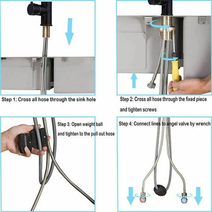 GEGVE Smart Touch Removable Faucet Stainlesss Steel Induction Sensor Pull-out Faucets Cooking iron for the kitchen Water Hydrant