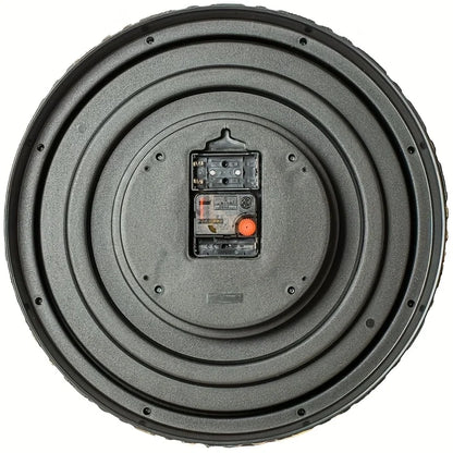 46 cm Echte Moving Gears Wanduhr Große Industrielle Dampf Punk Römische Ziffer Wanduhr Wohnzimmer Dekoration Quarzuhr