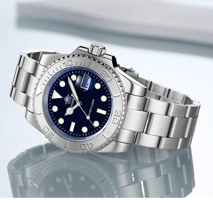 ADDIESDIVE Luxurious Men's Analog Quartz Watch BGW9 Luminous 20 Bar Waterproof Men's Diving Stainless Steel Men Watches H3.