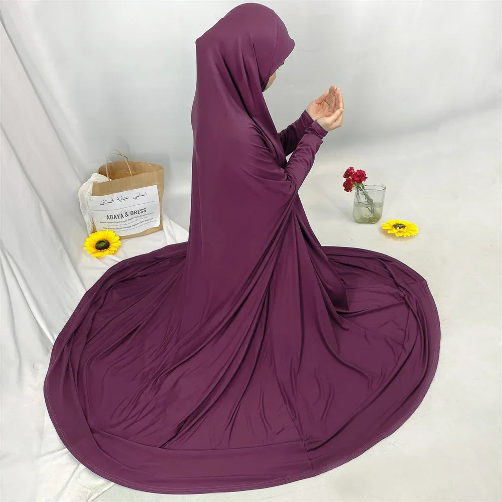 Middle East Muslim Fashionable Hooded Dress Dubai Arab Elegant Robe Elegant Long Shirt for Women with Hood from Mainland China