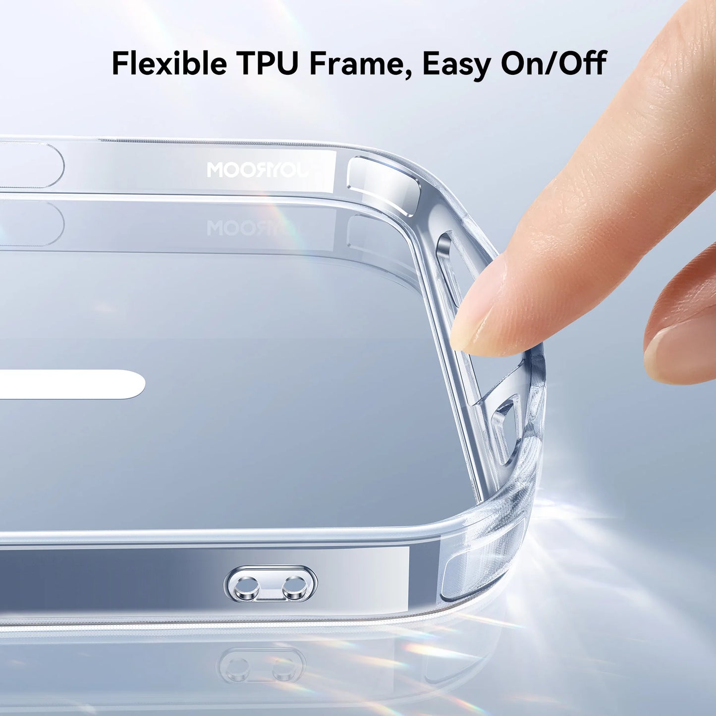 Joyroom Magnetic Frosted Case For iPhone 17 16 Pro Max Case Shockproof Matte Cover For iPhone 16 Wireless Charger Magnet Case.