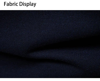 Autumn Winter Men's Half Zipper Knitted Pullovers Solid Slin Fit Casual Sweater Male Fleece Warm Stand Collar Pullover Sweaters