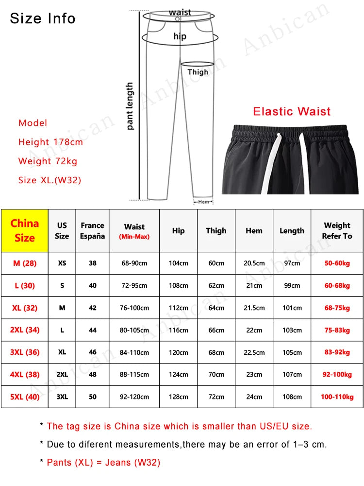 Winter Down Pants Men 90% White Duck Down Padded Warm Pants Outdoor Waterproof Windproof Casual Straight Thermal Puffer Trousers.
