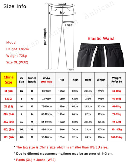 Winter Down Pants Men 90% White Duck Down Padded Warm Pants Outdoor Waterproof Windproof Casual Straight Thermal Puffer Trousers.