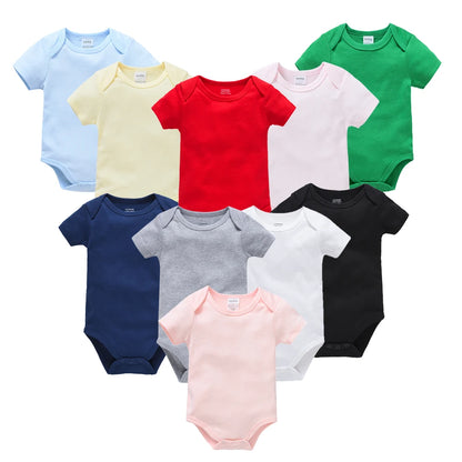 Hochwertige Baby Stram pler Jungen Kleidung Musselin leere Bodysuit Mädchen rosa einfarbige Overall einteilige Säuglings produkte 0-24m.