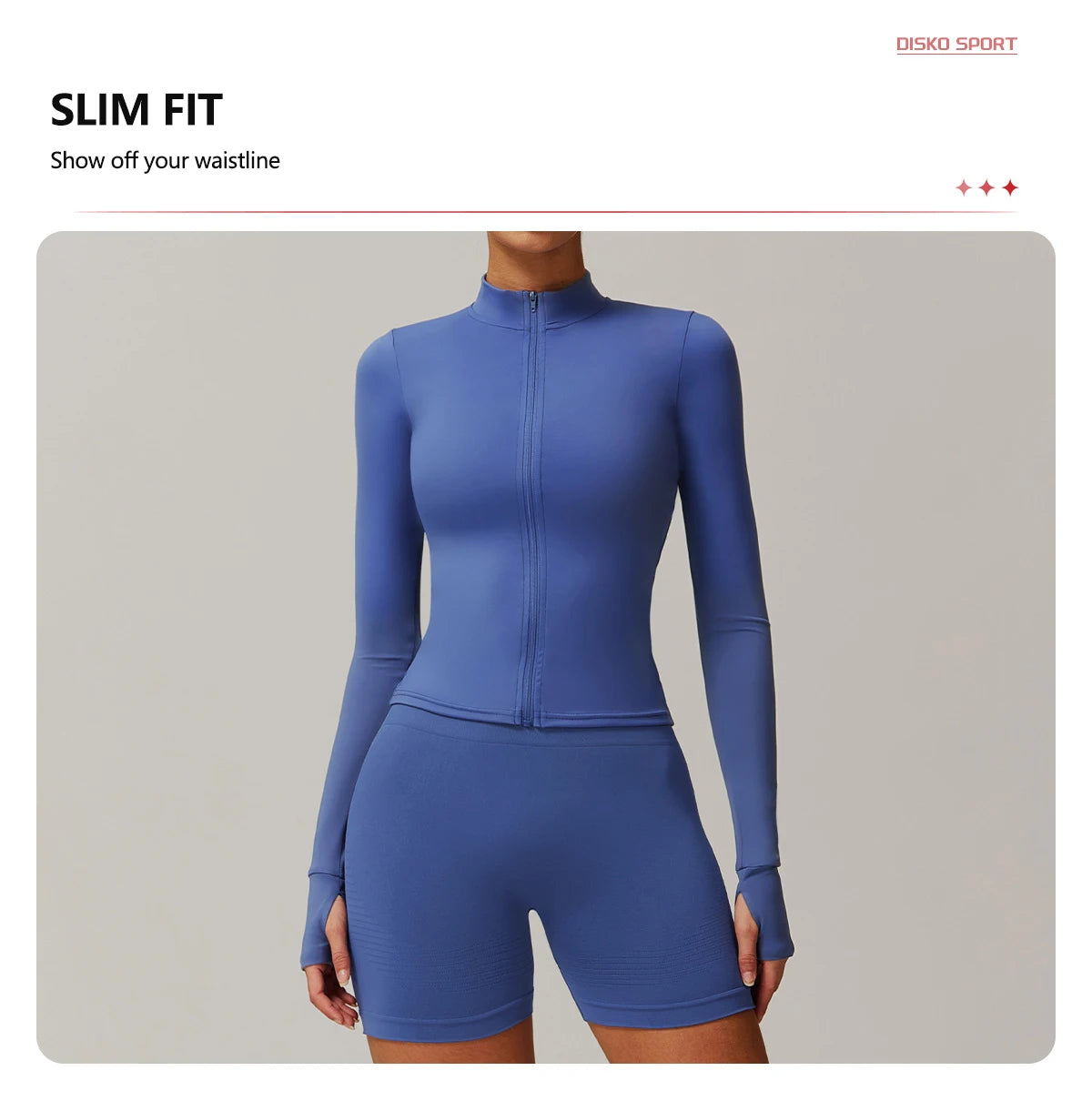 Hearuisavy 2Pcs Long-Sleeved Set Women Casual Outdoor Running Jackest Suit Yoga Clothing Quick Drying Push Up Fitness Sportswear.