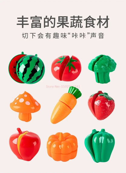 Children's Home Cooking Simulator Kitchen Set Kitchen Girls Cooking Spray Dining Table Toys Christmas Gifts