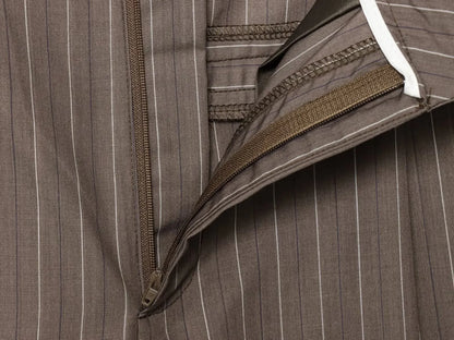 KONDALA Women Elegant Striped Blazer Suit Slim Button Blazer or Wide-leg Pants 2025 Spring Fall Fashion Mujer Commute Pants Set