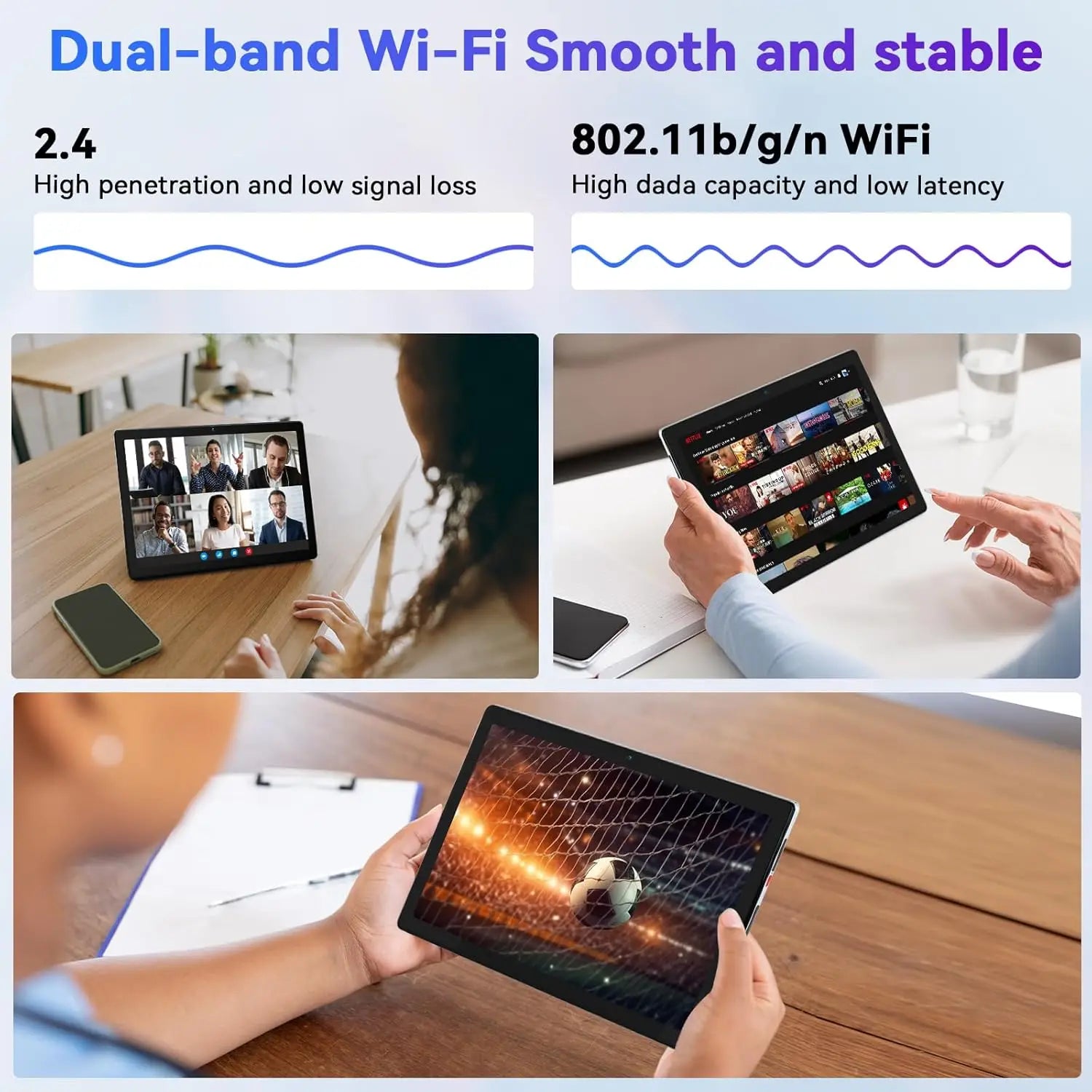 URAO MB1001 Android 13 Tablet 10 Inch 6GB RAM + 64GB ROM 128GB Expandable 5000mAh IPS Display 5G WiFi Dual Camera Tablet PC Gift.