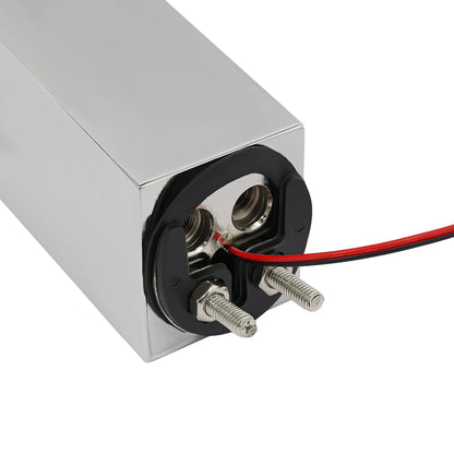 Smart Bathroom Faucet with Temp Light, Anti-Scald LED Indicator, Brass Construction, Waterfall LED Faucet, LED Color Changing