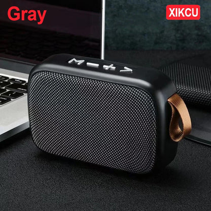 XIKCU TWS Bluetooth Speakers Portable Outdoor Oxford Loudspeaker Wireless Column 3D Stereo Music Player Surround Hifi sound Box.