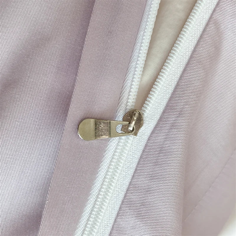 Flowers Prints Bedding Set Lyocell Eucalyptus Fiber Super Soft Silky Cool Feeling Duvet Cover Bed Sheet/Fitted Sheet Pillowcases