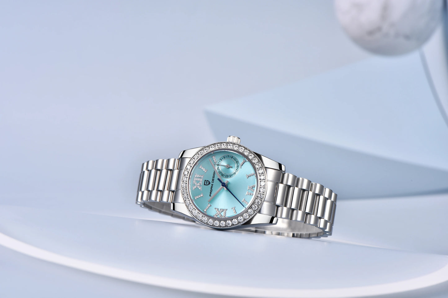 PAGANI DESIGN 2024 New 32MM Women's Wristwatch Elegant Luxury Quartz Watch For Women Fashion Waterproof Watches Sapphire Clock.