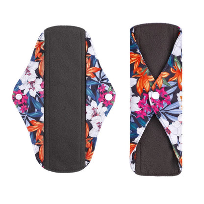 10pc Reusable Menstrual Panties Pads Monthly Period Gaskets Women's Washable Sanitary Napkin Lady Menstrual underwear Cloth Pads.