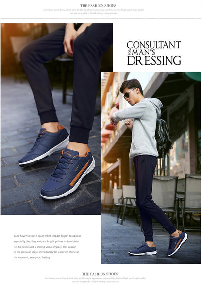 Pu Leder Männer Schuhe Turnschuhe Trend Casual Atmungsaktive Freizeit Männlichen Turnschuhe Nicht-Slip Schuhe Vulkanisierte Schuhe Tenis Masculino.