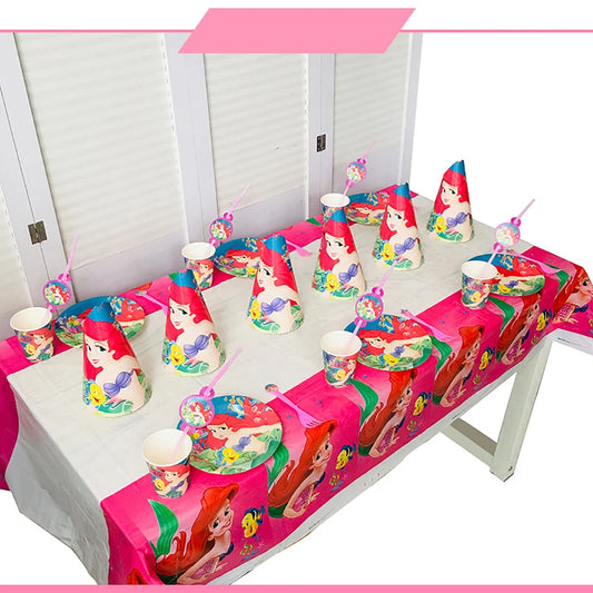 Disney Lilo und Stitch Geburtstagsparty-Dekorationen, Mix-Teller, Tasse, Serviette, Tischdecke, Stitch, Partygeschenke für Kinder, Zubehör, Deko-Set.