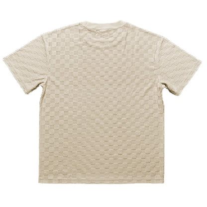 European and American Oversized Fashion Brand Men's Summer New Chessboard Plaid Loose Sports and Leisure Two-Piece Set