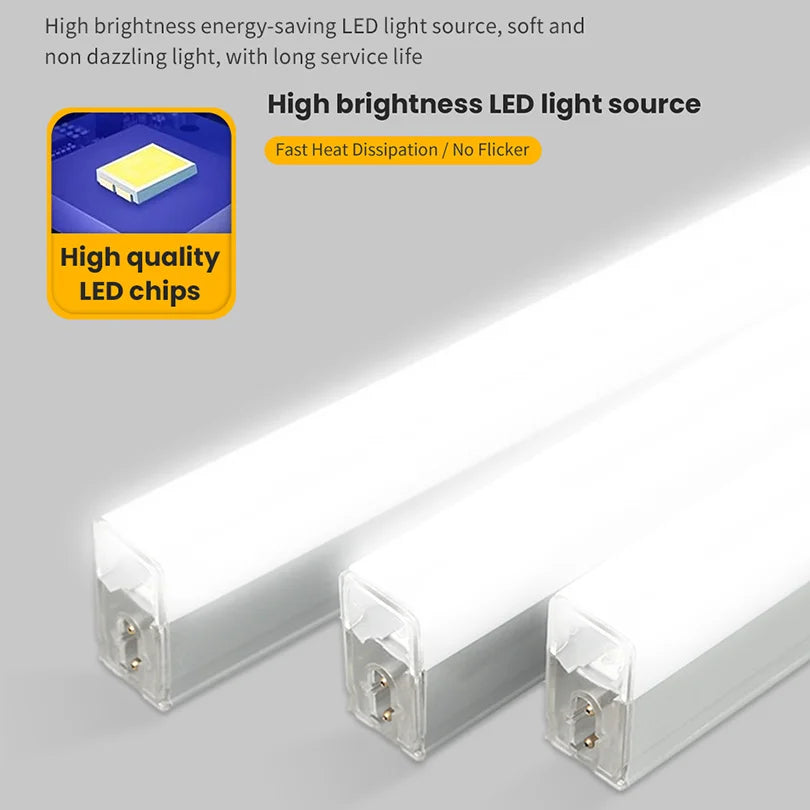 Led tube light 220v 110v T5 led Bracket Lamps For Home 8W10W 40cm Bar lights Industrial Commercial Light Fixture Kitchen Study.