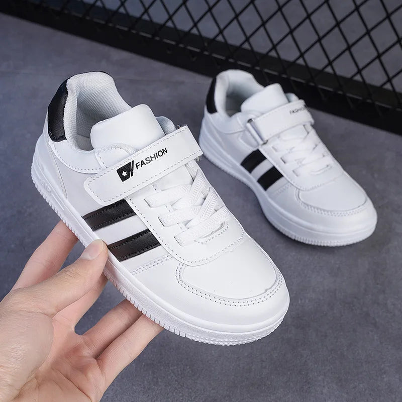 Boy Kids Sneakers White Shoes for Girls Sport Tenis Casual Children School Walking Running Shoes Non Slip Size 28-39.