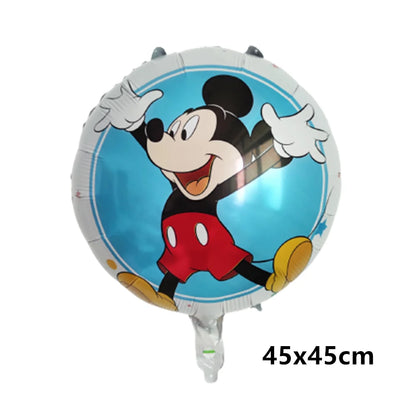 Mickey Minnie Folienballon Mickey Mouse Luftballons Minnie Geburtstag Party Dekor Kinderspielzeug Babyparty Ball Kinder Cartoon Geschenk.