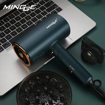Professional Hair Dryer With High Air Volume And Quick Drying Negative Ion Hair Care EU/US/UK/AU Plug For Home Use Hair Dryer