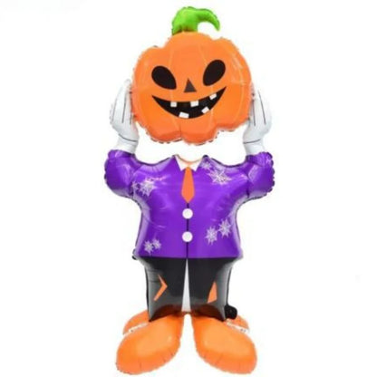 2025 Halloween Große Stehende Ballonbasis Skelett Kürbis Geisterbaum Halloween Aufblasbare Luftballons Partydekorationen Zubehör.