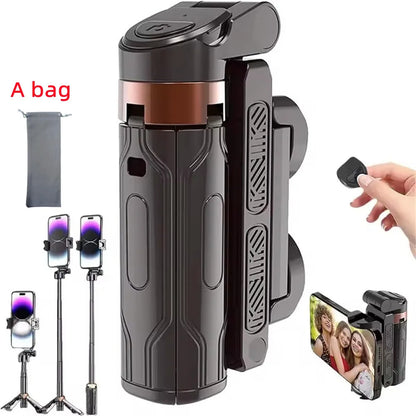 FGCLSY Mobile selfie stick handle, tripod photography tool handheld stabilizer shooting assistant multifunctional portable stand.