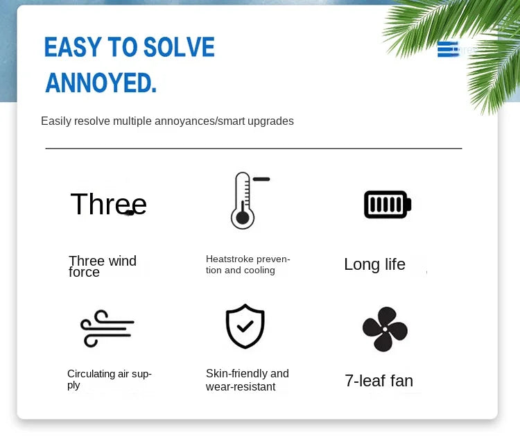 Fan Pants Cold Fishing Pure Cotton Site Welder Camping Ride Climbing Hiking Sports Fan Suit Air-Conditioning Clothes Fan Cooling.