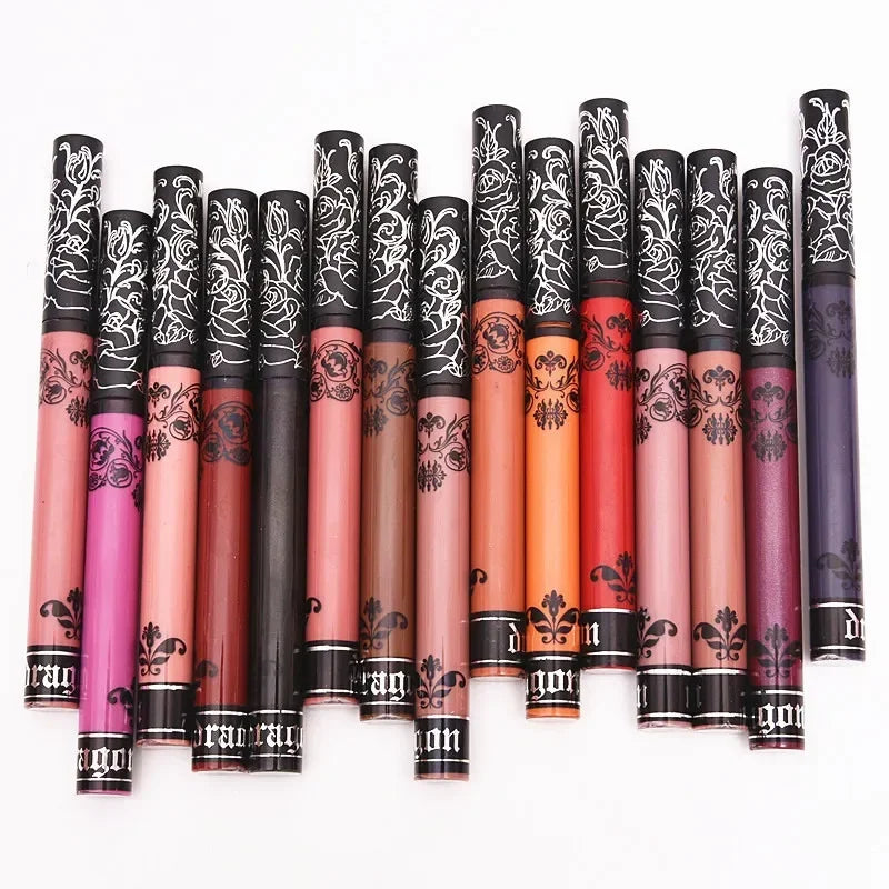 14 Color Liquid Lipstick Makeup Sexy Colors Lips Paint Matte Lipstick Waterproof Long Lasting Lipgloss Beauty Maquiagem.