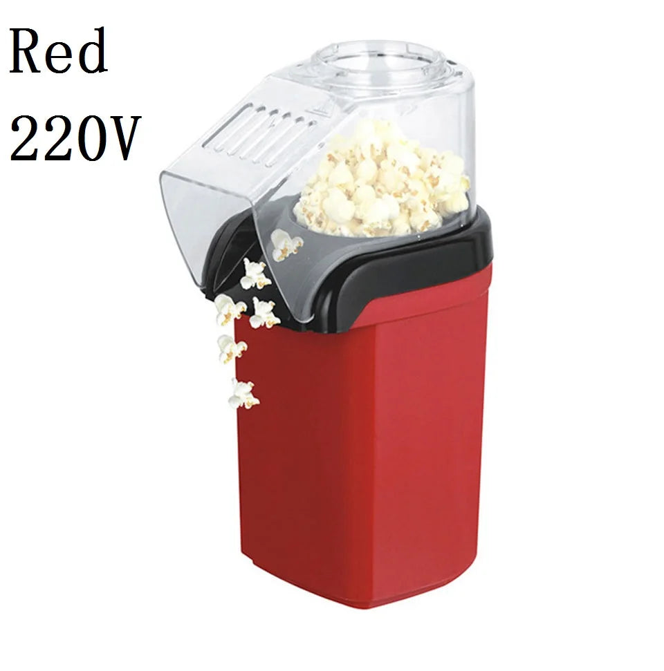 Oil-free air Corn machine,Pipoqueir eletrica hot air machine Mini Popcorn maker machine-1200W Household Healthy home kitchen.