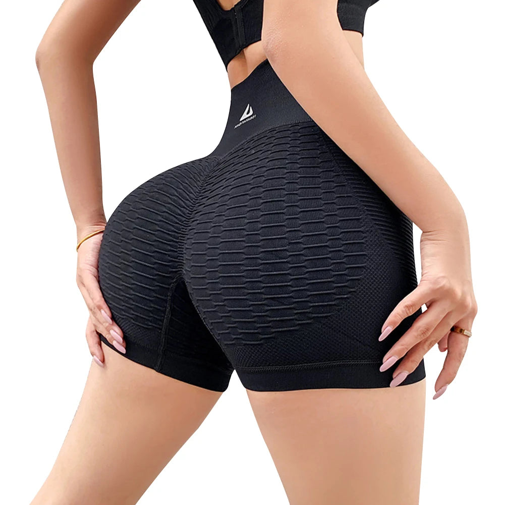 Workout Shorts for Women Butt Lifting Yoga Shorts High Waisted Running Shorts Tummy Control for Gym Running Workout Athletic.