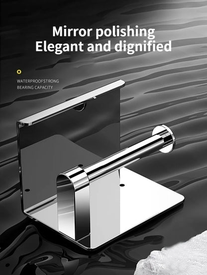 Badezimmer-Toilettenpapierhalter aus Edelstahl 304, wasserdichte Rollenpapierbox, Taschentuchbox, Halter, Badezimmer-Hardware-Zubehör