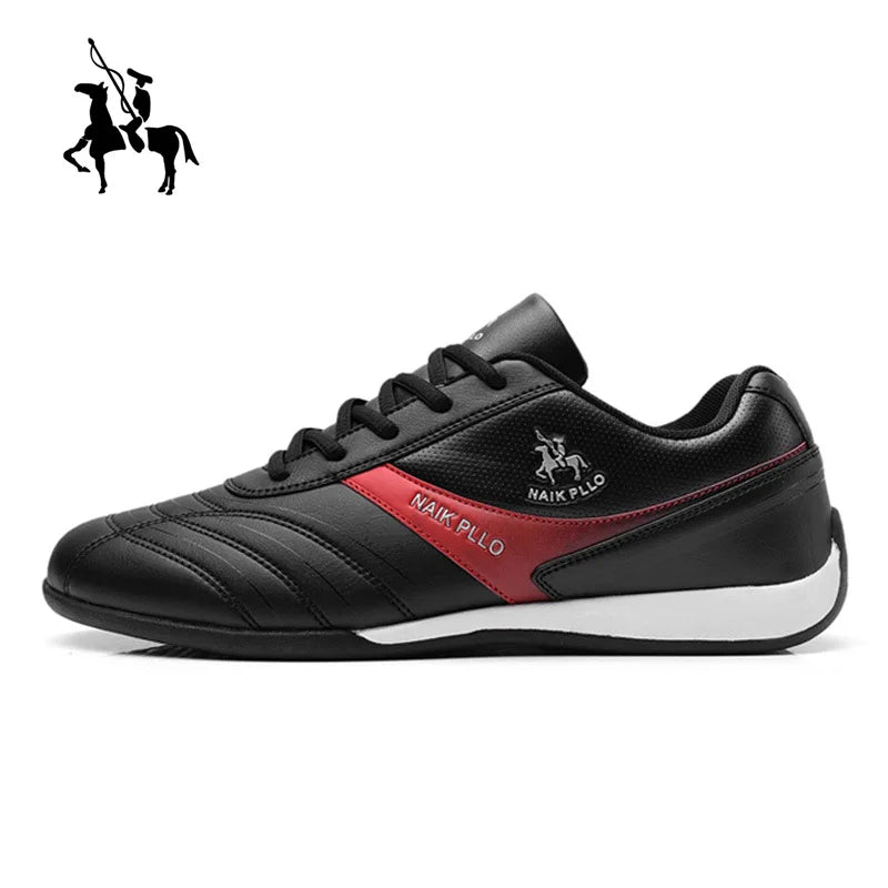 Men Shoes Flat Sports Shoes Lightweight Flat Shoes Simple Fashion Travel Shoes Walking Leather Running Shoes Sneakers.