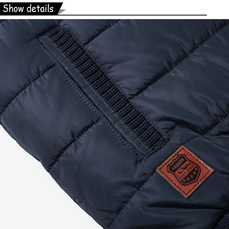 2024 Men Winter Sleeveless Casual Warm Stand Collar Vest Men Autumn Solid Color Outdoors Windproof Fashion Style Vest Male Coat.