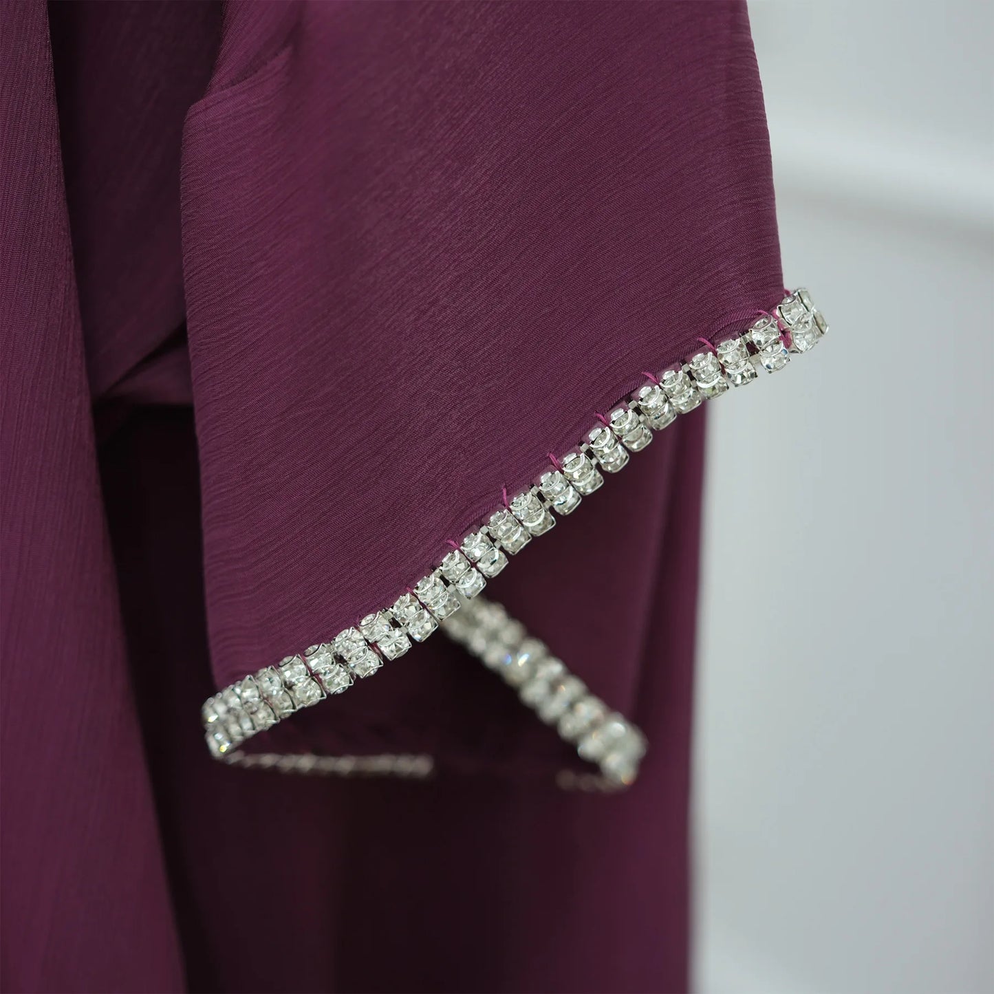 2025 New Abaya Set Shinny Dubai Abaya Cardigan Inner Dress Hijab 3pcs Set Islamic Clothing Women Abaya Muslim Dress