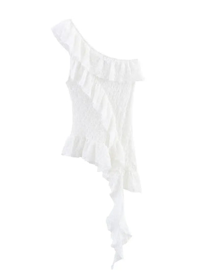 Tossy Fashion Summer Lace Long Skirt Women See-Through Slim High Waist Hollow Out Patchwork Elegant Commute Female Maxi Skirt