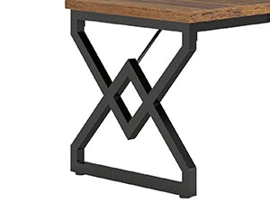 Schreibtisch, 160 x 70 x 75 cm, großer Büro-Computertisch, moderner, einfacher Arbeitsplatz, Chefschreibtisch für das Heimbüro im Arbeitszimmer