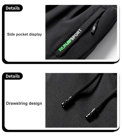 M-8XL Men's Down Pants Plus Size Winter Three-layer Windproof and Waterproof Large Size Plus Velvet Thick Warm Casual Joggers