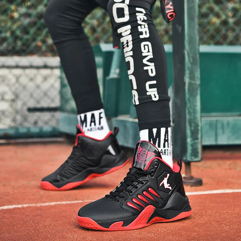 2024 Men Basketball Shoes Outdoor Sports Shoes Male Trendy Sneakers Wear Resistant Rubber Sole Basketball Shoes unisex 36-45.