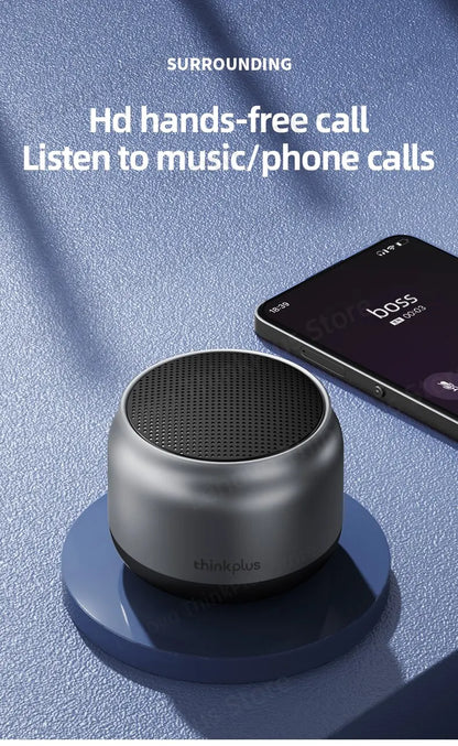 Original Lenovo K30 Portable Hifi Bluetooth Wireless Speaker Waterproof USB Outdoor Loudspeaker Music Surround Bass Box Mic.