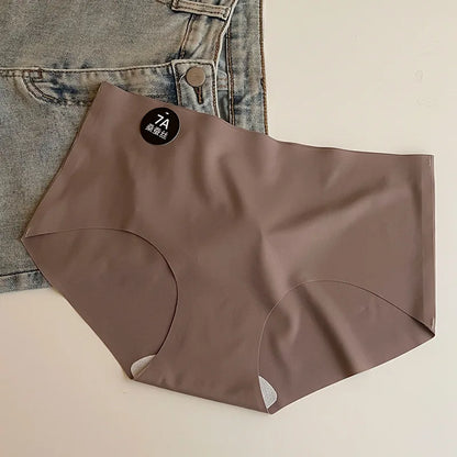 Seamless Soft Underpants Lingerie Underwear Ultral Thin Women's Panties Sexy High Elastic Invisible Briefs.