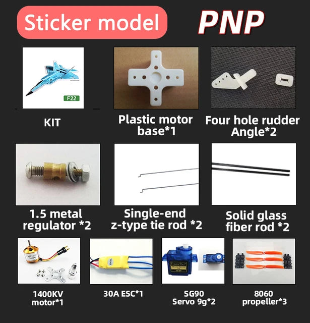 Fixed Wing Model Su27 RC Airplane With Microzone MC6C Transmitter with Receiver and Structure Parts For DIY F22 RC Aircraft