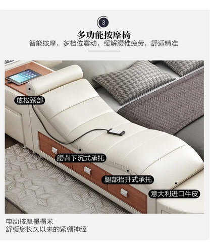 Master Under Storage Doppelbett Ästhetisches Master Nordic Multifunktionales Schlafzimmer Bettgestell Modernes Design Cama Casal Möbel