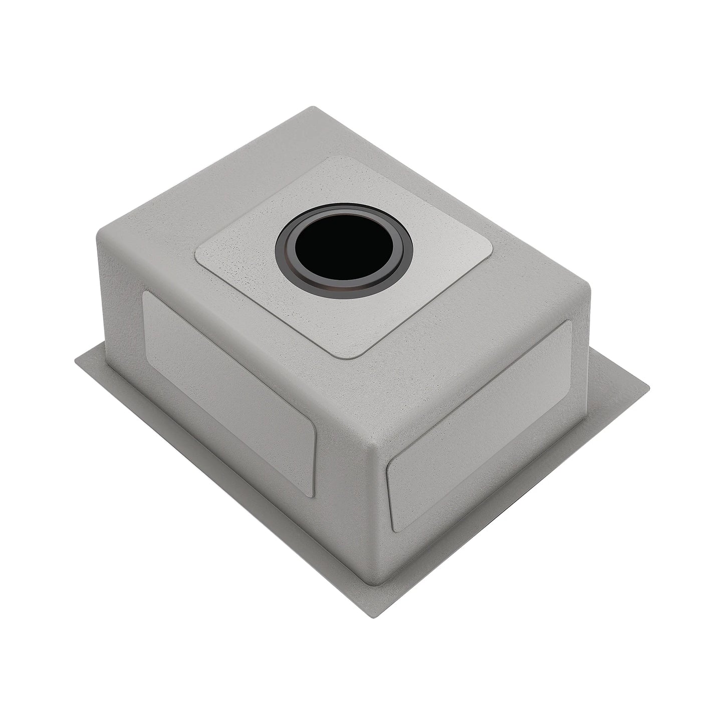 40 x 45 x 20 cm Küchenspüle-Set, Spüle aus Edelstahl 201 mit Abflusskorb und Seifenspender für Küchen, Badezimmer, Waschräume