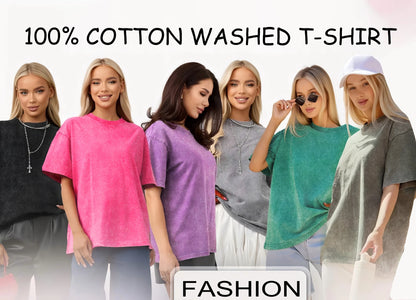 Amalfi Coast Italia Lemon Fruit Design Women Washed T-Shirts Y2K Casual T Shirt Summer Hip Hop Top Cotton Loose Short Sleeve.