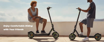 Isinwheel S10plus (ABE) Adult Electric Scooter 500W Motor 36V 15Ah Battery 10" Pneumatic Tires City Commuter Electric Scooter.