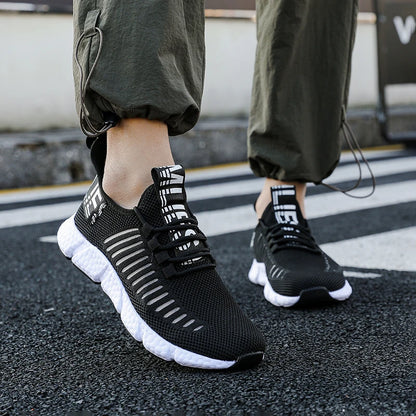 Male Sneakers Summer Men's Trendy Sports Lightweight Casual Running Breathable Mesh Comfortable Tennis Shoes Zapatillas Hombre.