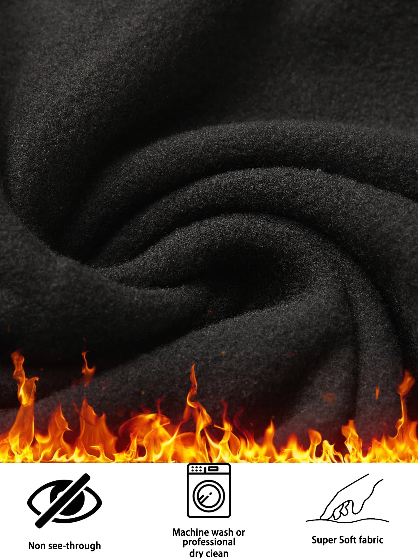 5 Pack Womens Thermal Fleece Lined High Waisted Leggings Workout Winter Warm Thick Tights Soft Yoga Pants.