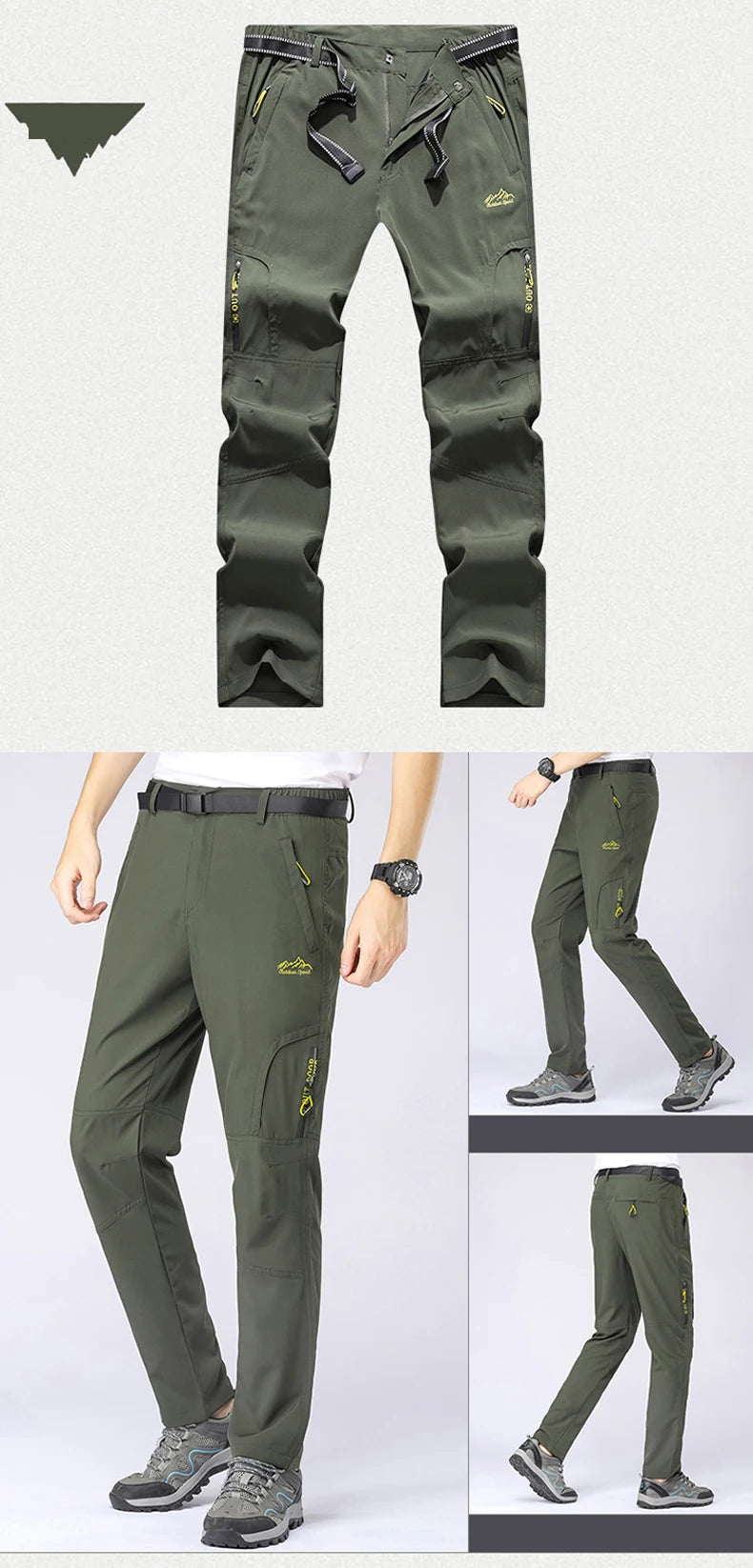 XL-5XL Lightweight Thin Summer Pants for Men Sweatpants Stretch Quick Dry Trousers Men Hiking Camping Men's Pants Joggers Summer.